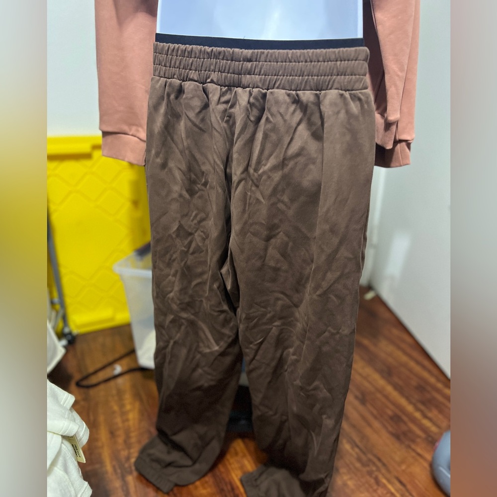 Brown OGL double waistband sweatpants - Picture 5 of 6
